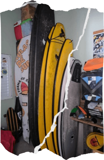 Equipamentos de surf da Forma Surf School
